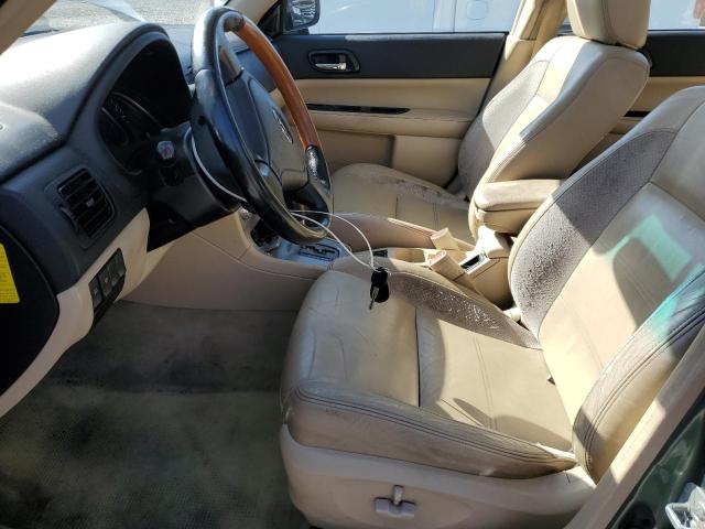 JF1SG67616H751898 - 2006 SUBARU FORESTER 2.5X LL BEAN GREEN photo 7