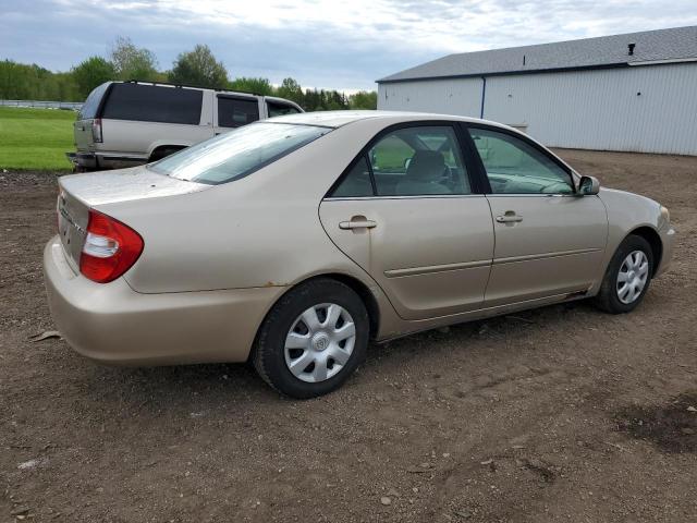 4T1BE32K82U598663 - 2002 TOYOTA CAMRY LE BEIGE photo 3