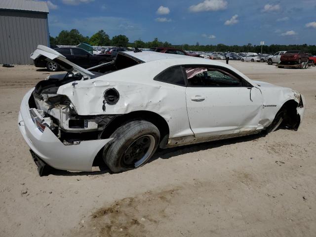 2G1FE1E34D9222629 - 2013 CHEVROLET CAMARO LS WHITE photo 3