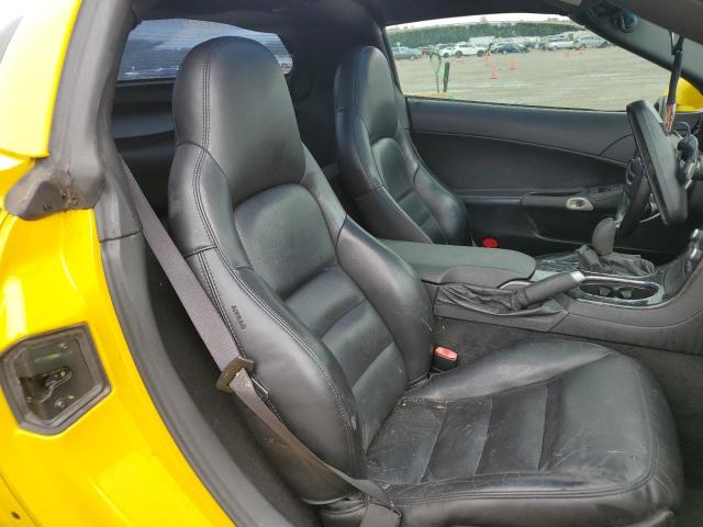 1G1YY26W495110691 - 2009 CHEVROLET CORVETTE YELLOW photo 10