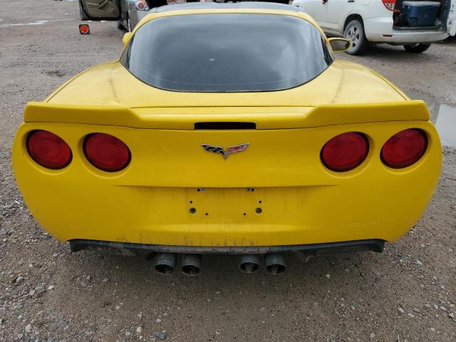 1G1YY26W495110691 - 2009 CHEVROLET CORVETTE YELLOW photo 6