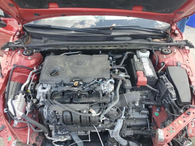 4T1T11AK1RU197049 - 2024 TOYOTA CAMRY SE NIGHT SHADE RED photo 11