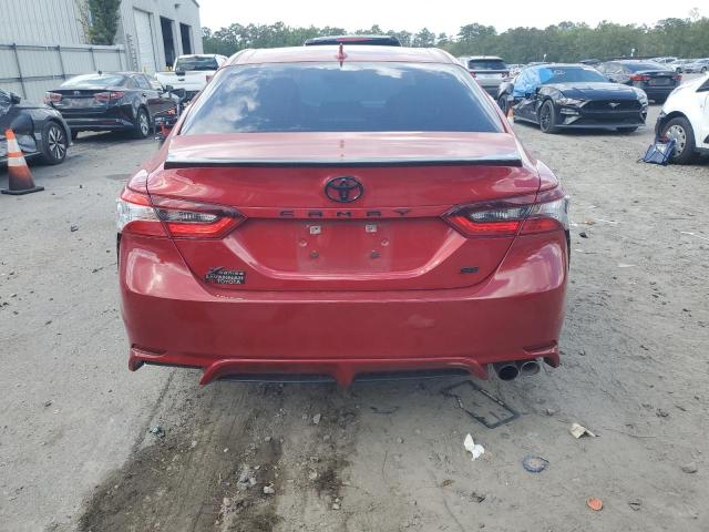 4T1T11AK1RU197049 - 2024 TOYOTA CAMRY SE NIGHT SHADE RED photo 6
