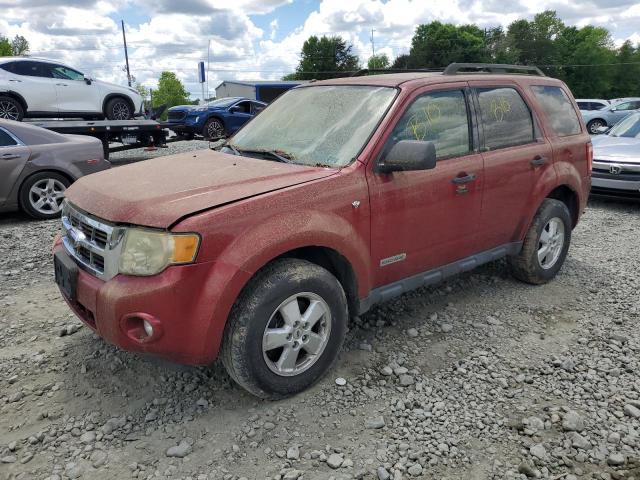 1FMCU93148KB04920 - 2008 FORD ESCAPE XLT RED photo 1