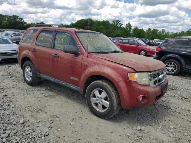 1FMCU93148KB04920 - 2008 FORD ESCAPE XLT RED photo 4