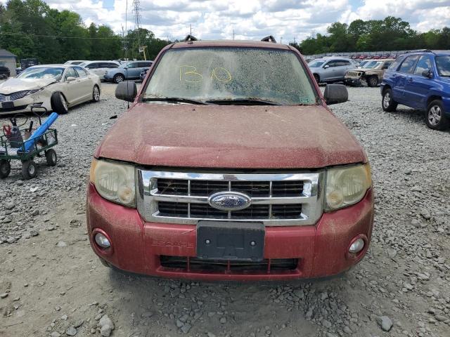 1FMCU93148KB04920 - 2008 FORD ESCAPE XLT RED photo 5