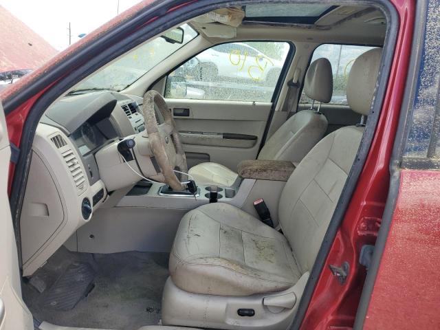 1FMCU93148KB04920 - 2008 FORD ESCAPE XLT RED photo 7