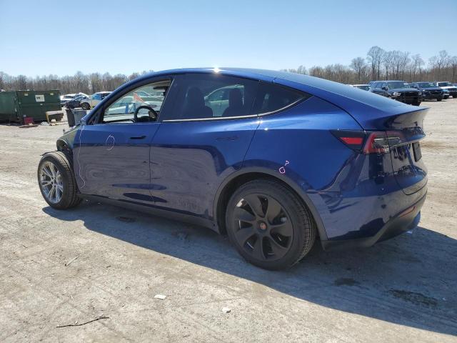 7SAYGAEE2PF620551 - 2023 TESLA MODEL Y 蓝色 照片 2