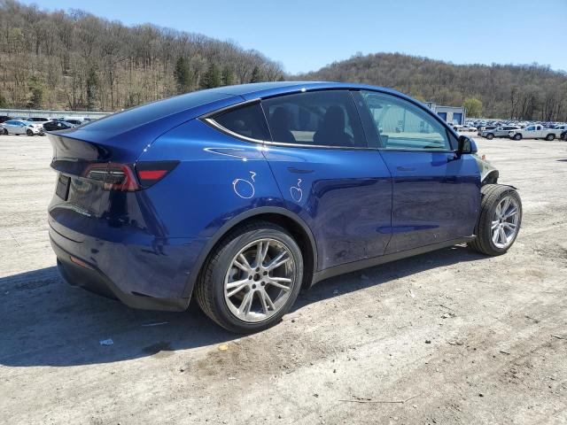 7SAYGAEE2PF620551 - 2023 TESLA MODEL Y 蓝色 照片 3