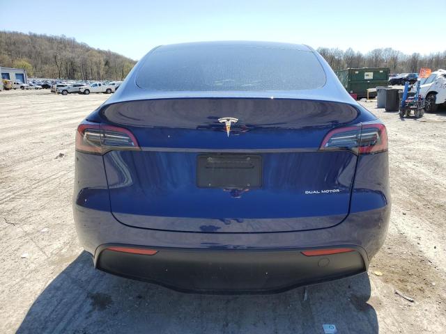 7SAYGAEE2PF620551 - 2023 TESLA MODEL Y 蓝色 照片 6