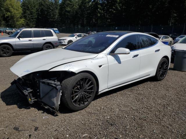 5YJSA1E27HF192620 - 2017 TESLA MODEL S WHITE photo 1