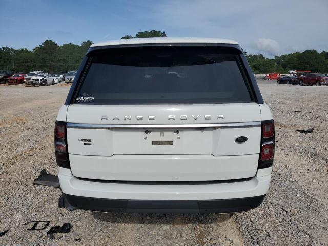 SALGS2RU7LA576055 - 2020 LAND ROVER RANGE ROVE HSE WHITE photo 6