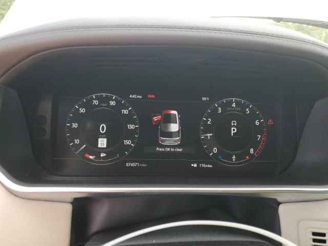SALGS2RU7LA576055 - 2020 LAND ROVER RANGE ROVE HSE WHITE photo 9