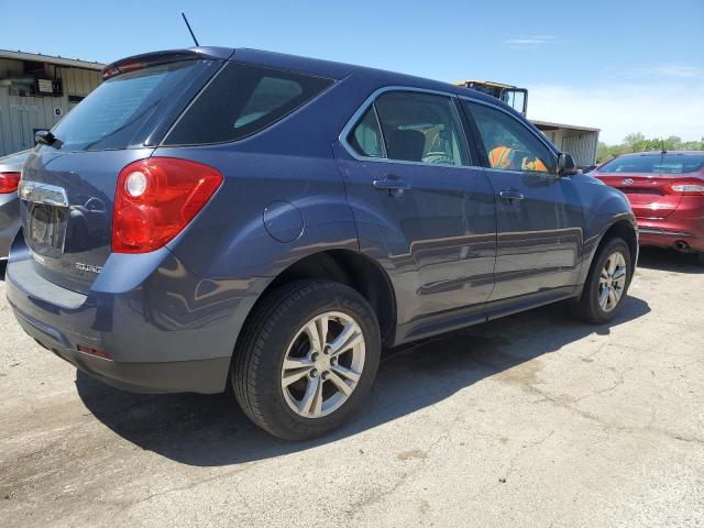 2GNALAEK6E6297910 - 2014 CHEVROLET EQUINOX LS BLUE photo 3