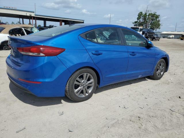 KMHD84LF8HU192611 - 2017 HYUNDAI ELANTRA SE BLUE photo 3