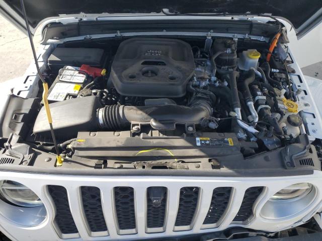 1C4JJXP69MW682528 - 2021 JEEP WRANGLER U SAHARA 4XE WHITE photo 11