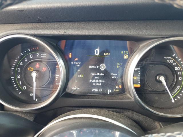 1C4JJXP69MW682528 - 2021 JEEP WRANGLER U SAHARA 4XE WHITE photo 9