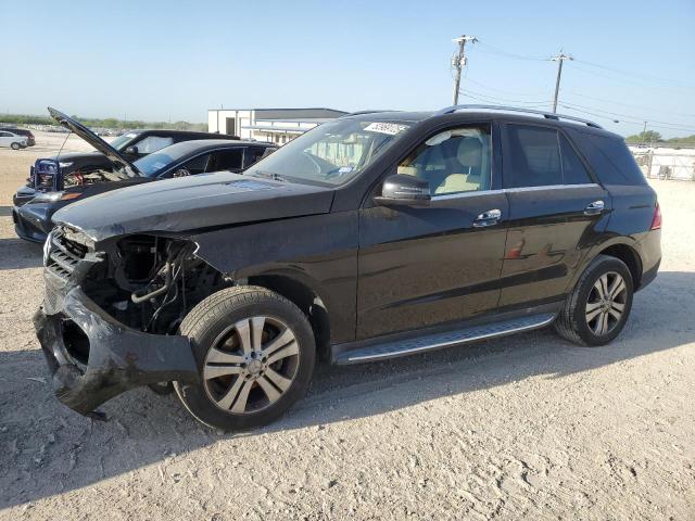 4JGDA5HB7FA591878 - 2015 MERCEDES-BENZ ML 350 4MATIC BLACK photo 1