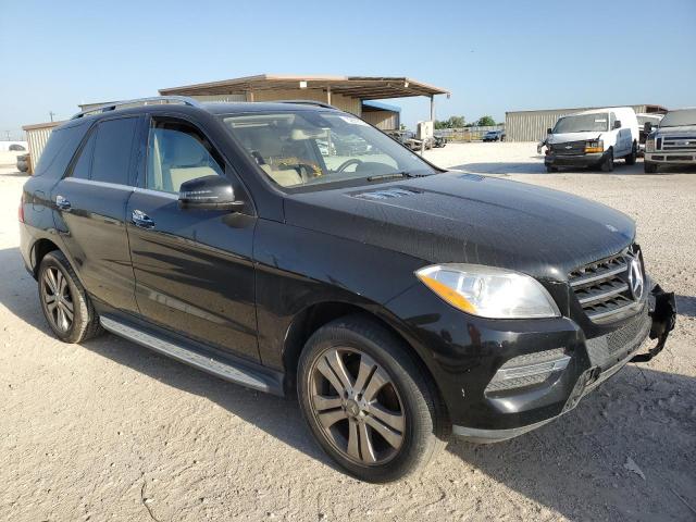 4JGDA5HB7FA591878 - 2015 MERCEDES-BENZ ML 350 4MATIC BLACK photo 4