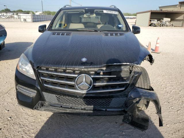 4JGDA5HB7FA591878 - 2015 MERCEDES-BENZ ML 350 4MATIC BLACK photo 5