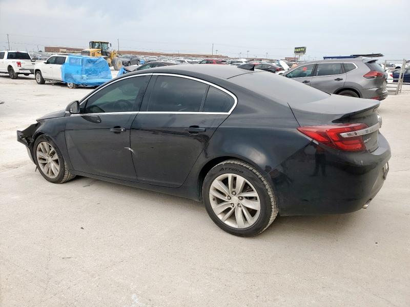 2G4GK5EX6G9138066 - 2016 BUICK REGAL BLACK photo 2