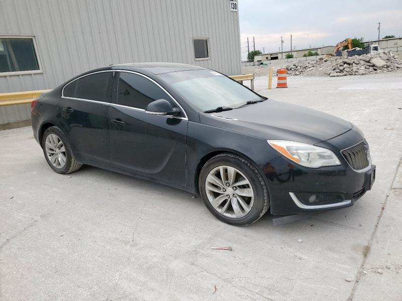 2G4GK5EX6G9138066 - 2016 BUICK REGAL BLACK photo 4