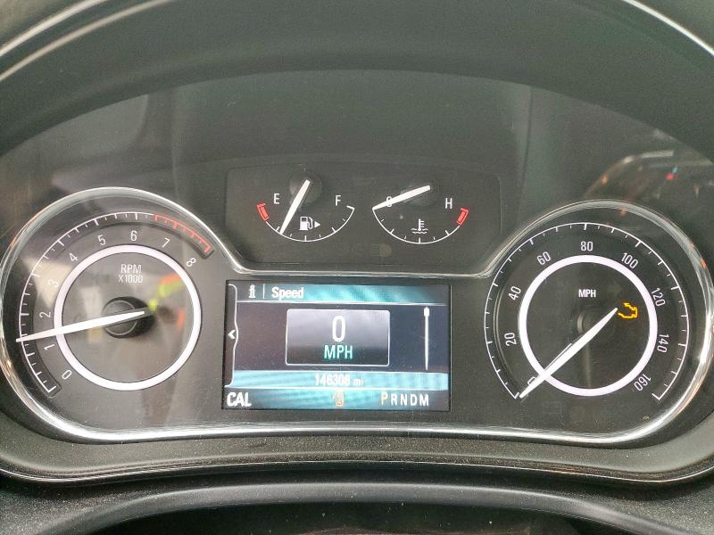 2G4GK5EX6G9138066 - 2016 BUICK REGAL BLACK photo 9