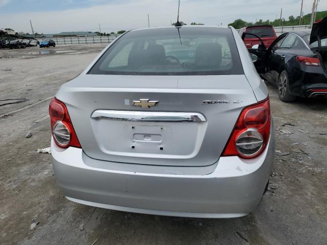 1G1JC5SH2G4138520 - 2016 CHEVROLET SONIC LT SILVER photo 6