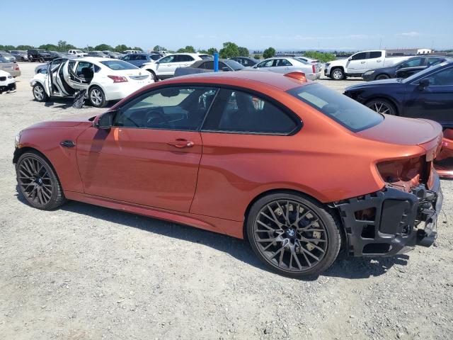 WBS2U7C01L7E35120 - 2020 BMW M2 COMPETITION მუქწითელი ფოტო 2