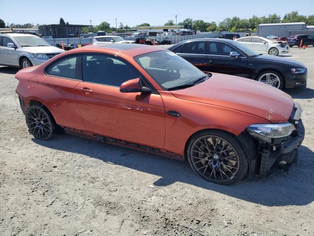 WBS2U7C01L7E35120 - 2020 BMW M2 COMPETITION მუქწითელი ფოტო 4