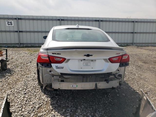 1G1ZG5ST0MF055406 - 2021 CHEVROLET MALIBU RS SILVER photo 6