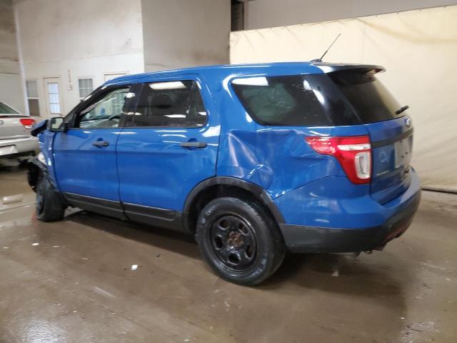 1FM5K8AR4DGC64049 - 2013 FORD EXPLORER POLICE INTERCEPTOR 蓝色 照片 2