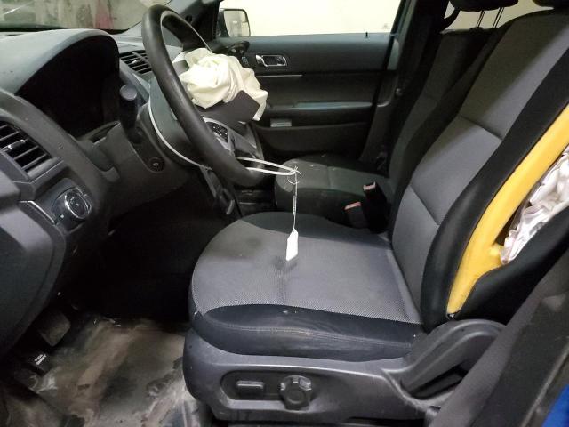 1FM5K8AR4DGC64049 - 2013 FORD EXPLORER POLICE INTERCEPTOR 蓝色 照片 7