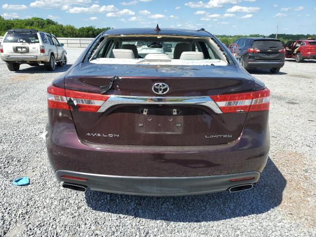 4T1BK1EB2DU027150 - 2013 TOYOTA AVALON BASE 栗色 照片 6