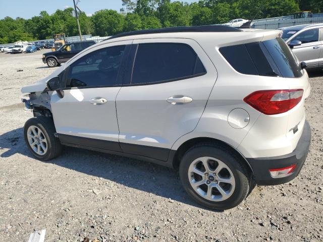 MAJ3S2GE9LC383210 - 2020 FORD ECOSPORT SE 白色 照片 2