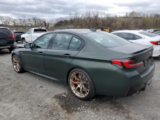 WBS73CH08NCJ48715 - 2022 BMW M5 CS GREEN photo 2