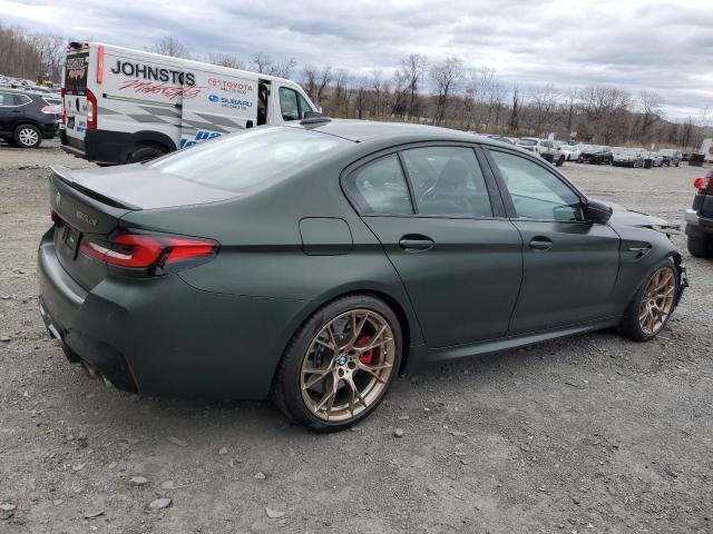 WBS73CH08NCJ48715 - 2022 BMW M5 CS GREEN photo 3