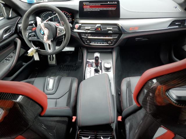 WBS73CH08NCJ48715 - 2022 BMW M5 CS GREEN photo 8