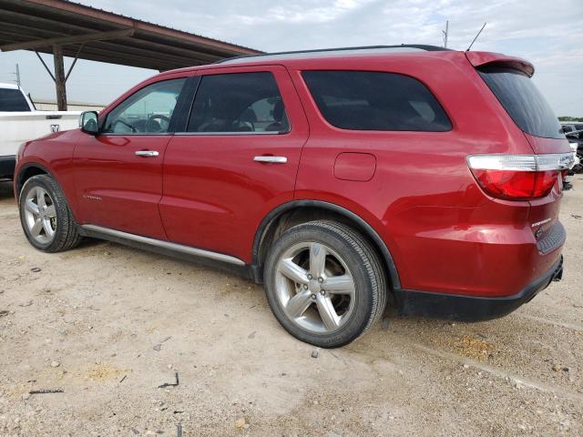 1D4SD5GTXBC688362 - 2011 DODGE DURANGO CITADEL RED photo 2