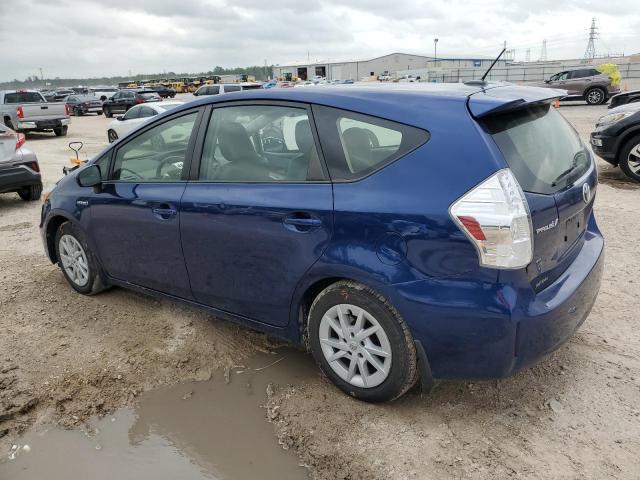 JTDZN3EU6C3177435 - 2012 TOYOTA PRIUS V BLUE photo 2