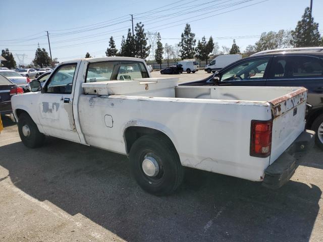 1B7GN14X6JS775843 - 1988 DODGE DAKOTA WHITE photo 2