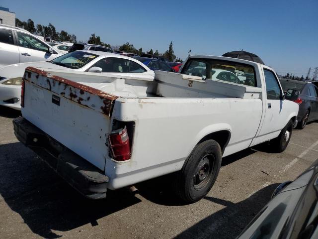 1B7GN14X6JS775843 - 1988 DODGE DAKOTA WHITE photo 3