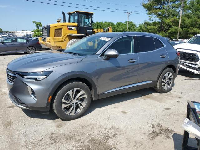 LRBFZPR48MD072544 - 2021 BUICK ENVISION ESSENCE ნაცრისფერი ფოტო 1