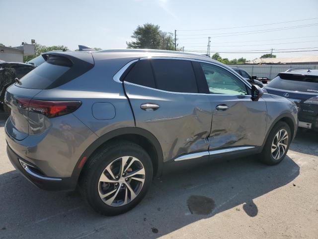 LRBFZPR48MD072544 - 2021 BUICK ENVISION ESSENCE ნაცრისფერი ფოტო 3