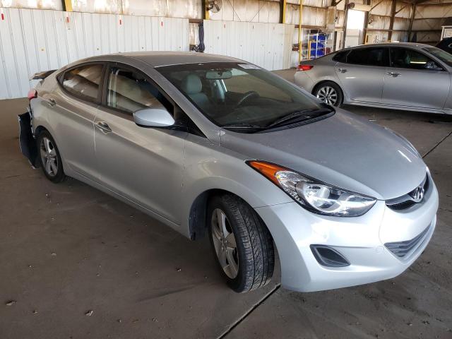 5NPDH4AE3DH418024 - 2013 HYUNDAI ELANTRA GLS SILVER photo 4