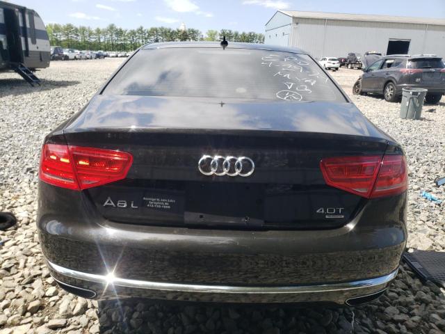 WAUR2AFD5DN014631 - 2013 AUDI A8 L QUATTRO BLACK photo 6