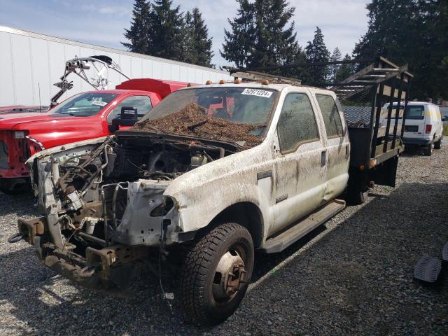 1FDWW36P16EB92180 - 2006 FORD F350 SUPER DUTY WHITE photo 1