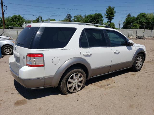 1FMDK05W28GA00590 - 2008 FORD TAURUS X SEL WHITE photo 3