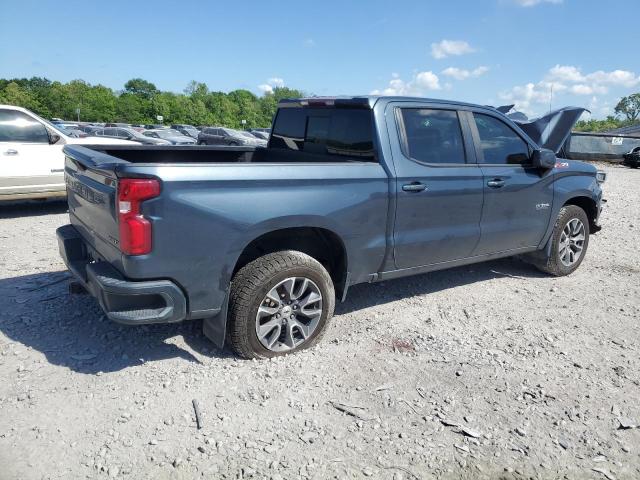 3GCUYEED3LG394936 - 2020 CHEVROLET SILVERADO K1500 RST GRAY photo 3