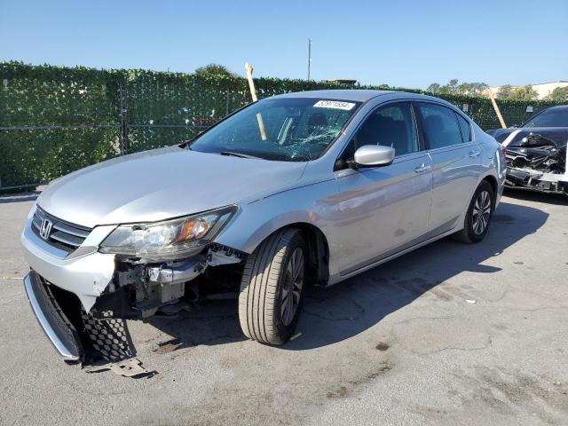 1HGCR2E38DA149999 - 2013 HONDA ACCORD LX SILVER photo 1